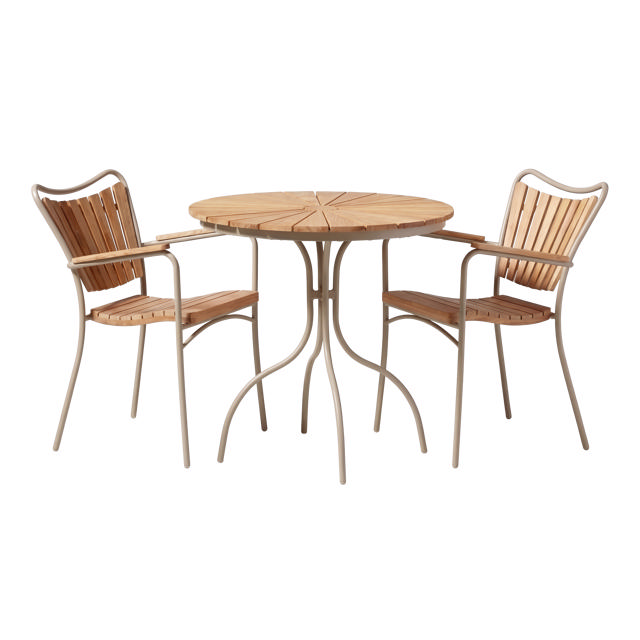 Ellen Gartenstuhl - Sandfarben