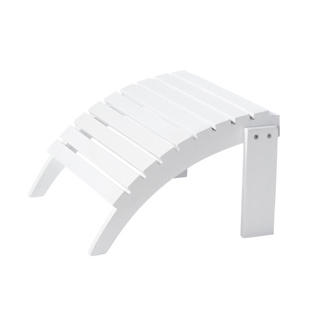 Adirondack Fußhocker - Weiß