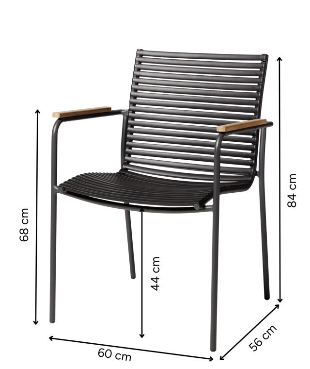 Mood Classic Stuhl - Schwarz