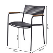 MOOD Classic Air Stuhl - Anthrazit