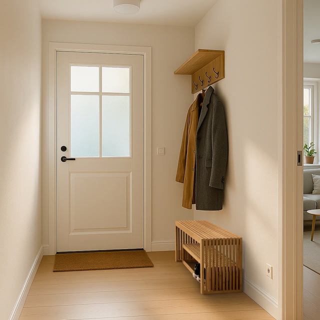 Rib Multifunktionale Bank mit Stauraum - Bambus