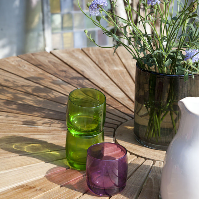 Ellen Set - Tisch 130 cm & fünf Stühle - Weiß