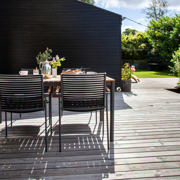 Mood Classic Set - Tisch & Vier Stühle - Anthrazit