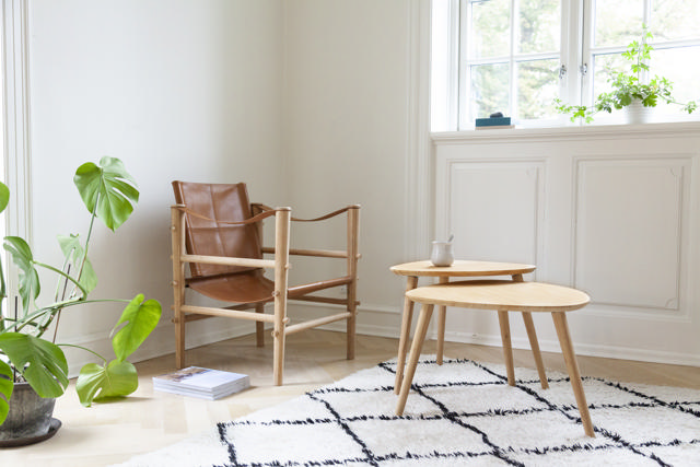 Noble Beistelltische - Bambus