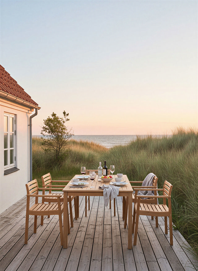 Rosenborg Tisch - Teak