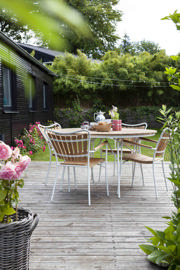 Ellen Tisch - Weiß 110 cm