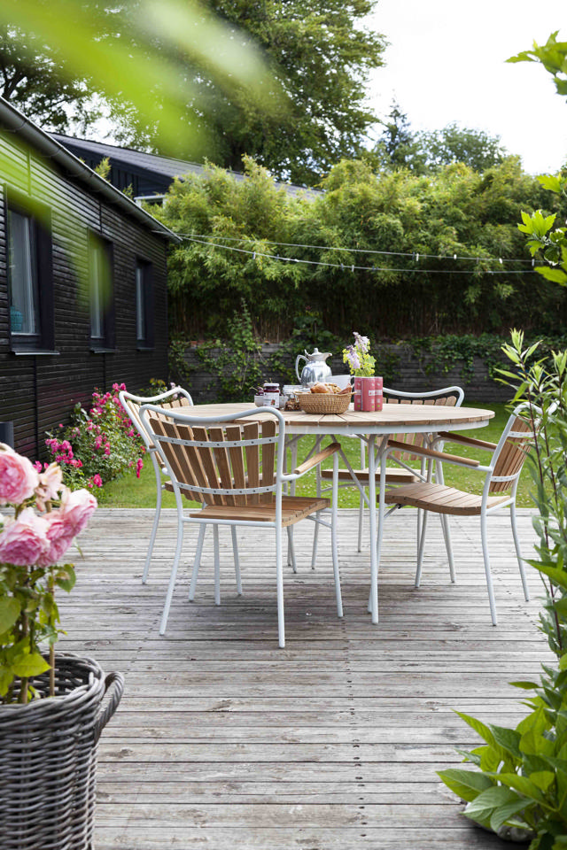 Ellen Tisch - Weiß 110 cm