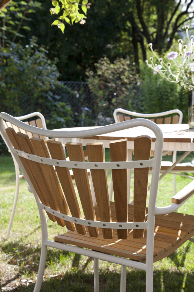 Ellen Tisch - Weiß 110 cm