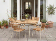 Ellen Tisch - Sandfarben 110 cm