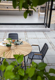 Ellen Tisch - Anthrazit 110 cm