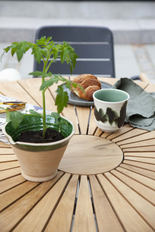 Ellen Tisch - Anthrazit 110 cm