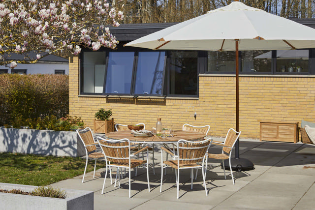 Ellen Tisch - Weiß 150 cm