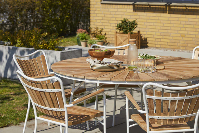 Ellen Tisch - Weiß 150 cm