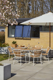 Ellen Tisch - Weiß 150 cm