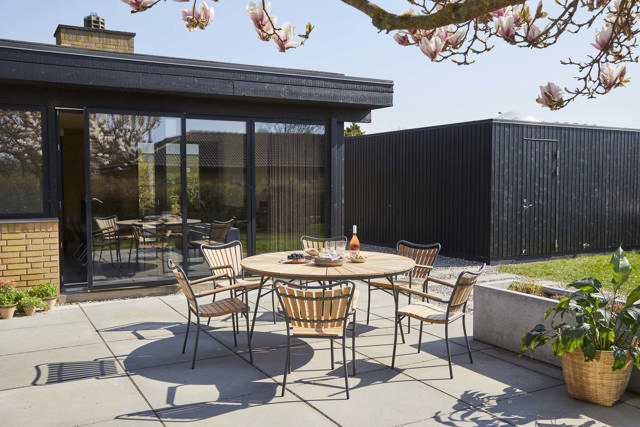 Ellen Tisch - Anthrazit 150 cm