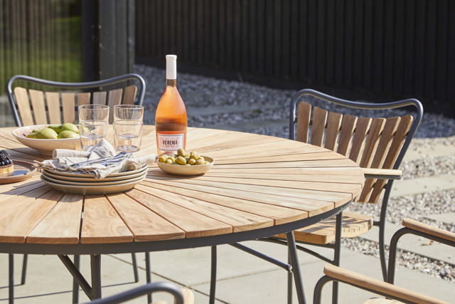 Ellen Tisch - Anthrazit 150 cm