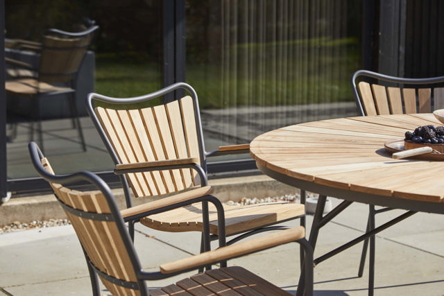 Ellen Tisch - Anthrazit 150 cm