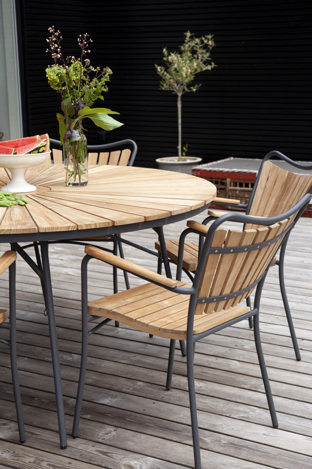 Ellen Tisch - Anthrazit 150 cm