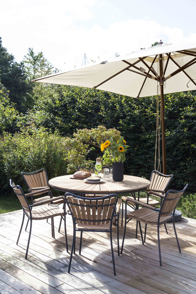 Ellen Tisch - Anthrazit 150 cm