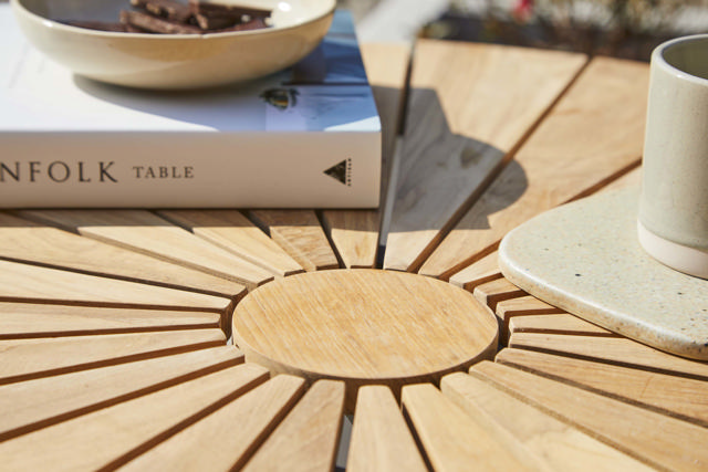 Ellen Cafétisch - Anthrazit 80 cm