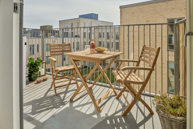 York Klapptisch - Teak