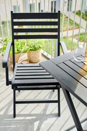 York Klapptisch - Schwarz