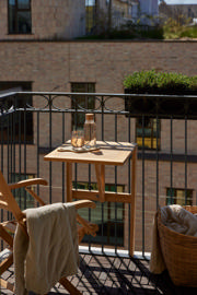 Urban Balkontisch - Massives Teakholz