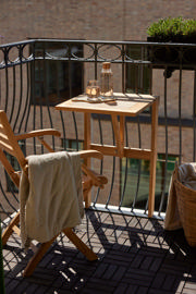 Urban Balkontisch - Massives Teakholz