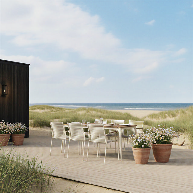 Rio Esstisch - Sandfarben