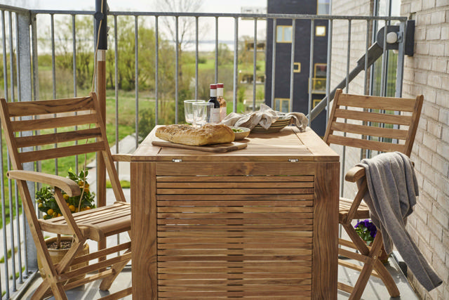 Butterfly Klapptisch - Teak