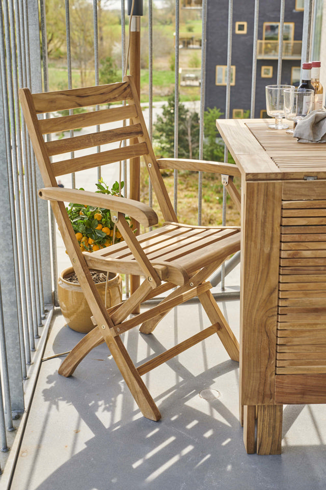 Butterfly Klapptisch - Teak