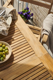 Butterfly Klapptisch - Teak