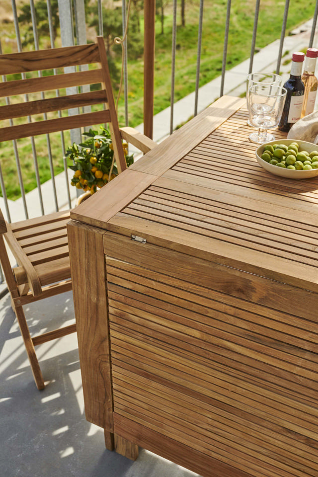 Butterfly Klapptisch - Teak