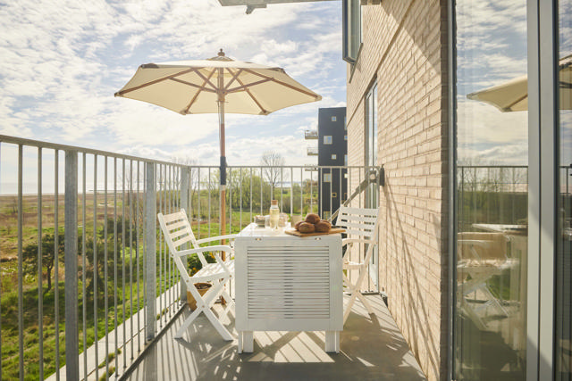 Butterfly Klapptisch - Weiß