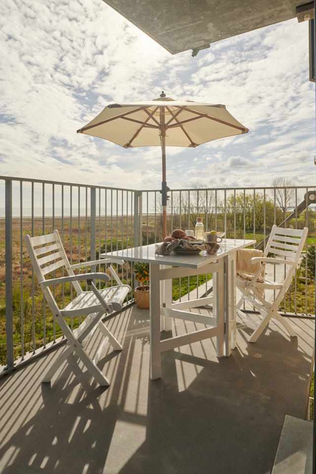 Butterfly Klapptisch - Weiß