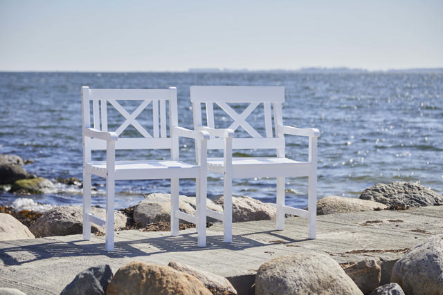 Rosenborg Stuhl - Weiß