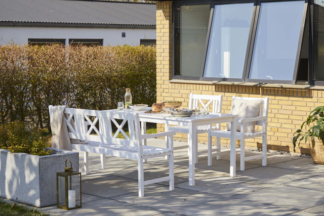 Rosenborg Stuhl - Weiß