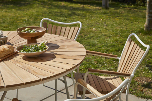 Ellen Gartenstuhl - Weiß