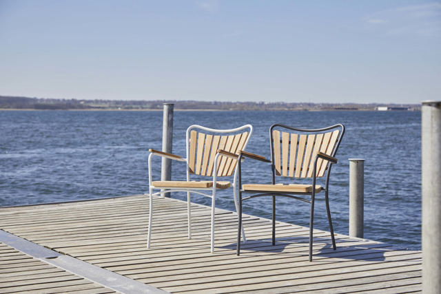 Ellen Gartenstuhl - Weiß