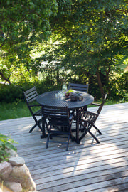 York Klappstuhl - Schwarz