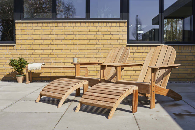 Adirondack Fußhocker - Teak