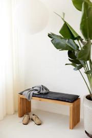 Rib Dreisitzerbank - Teak