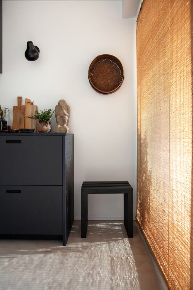 Rib Hocker - Schwarz