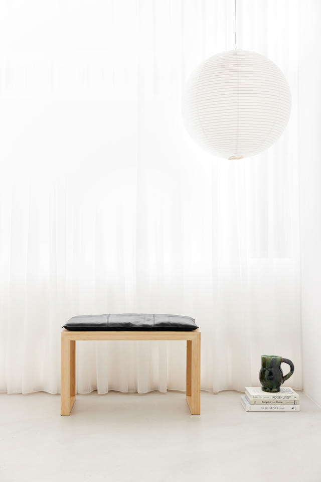 Rib Zweisitzerbank - Bambus