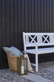 Rosenborg Drei-Personen-Bank - Weiß