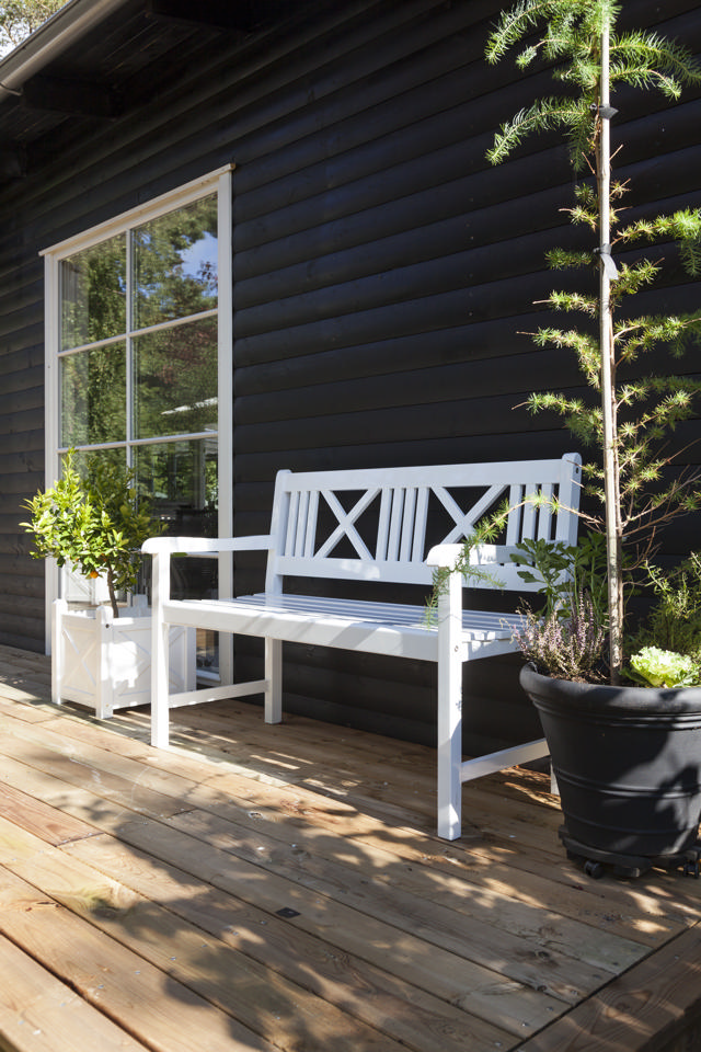 Rosenborg Zwei-Personen-Bank - Weiß 