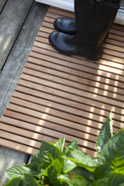 Everyday mittelgroße Badematte - Teak