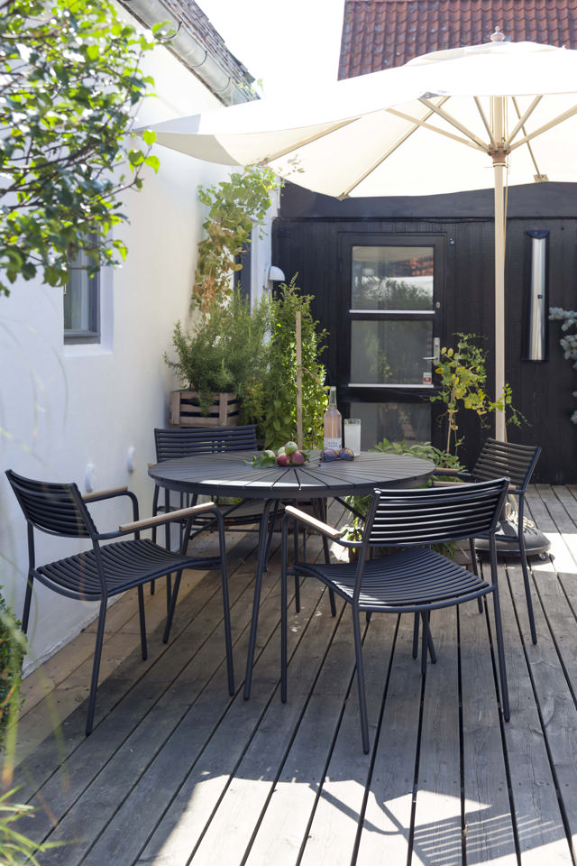 Shade Mobile Sonnenschirmständer - Schwarz