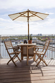 Shade Balkonsonnenschirm - Off-White