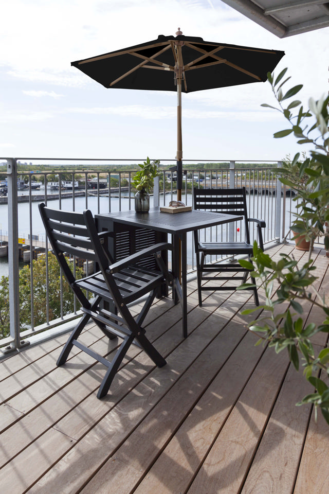 Shade Balkonsonnenschirm - Schwarz